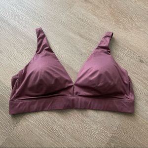 Auden Lightly Plunged Bralette XL